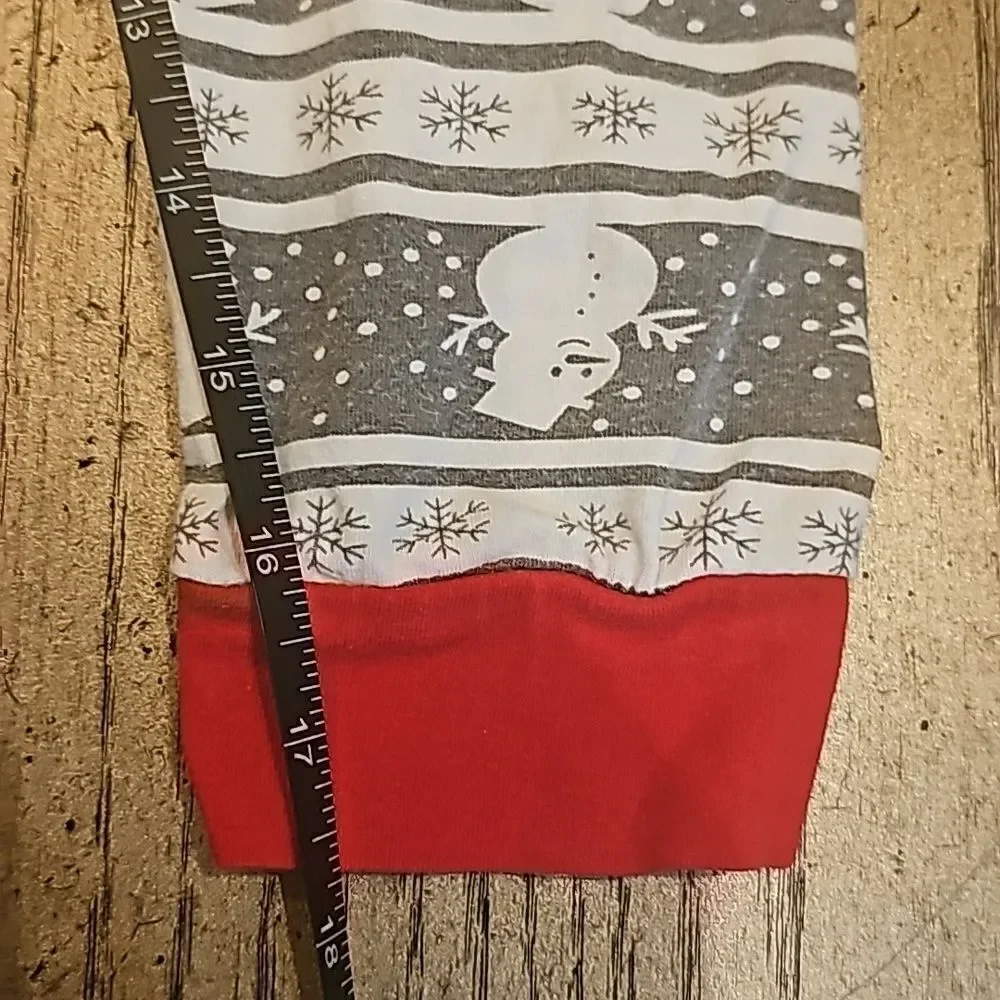 Snowman pj pants size 7